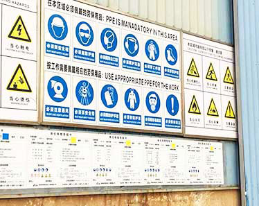 Notification of post hazard factors