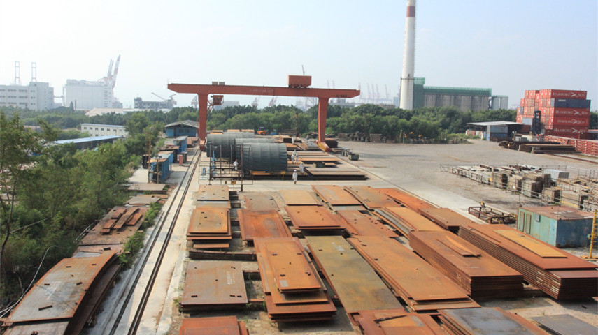 Storage and Prefabrication Yard