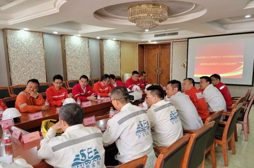 Newsletter on commencement of land prefabrication of Xijiang 30-2 DPPB jacket