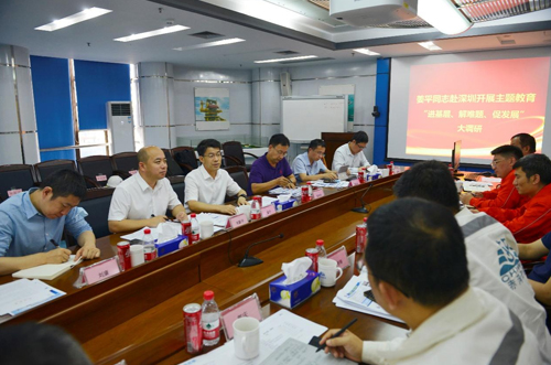 Jiang Ping, Deputy General Manager of CNOOC Hainan, visits CSE