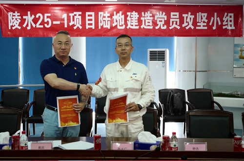 Problem-solving Team of Party members established for land construction of CSE Lingshui 25-1 Project