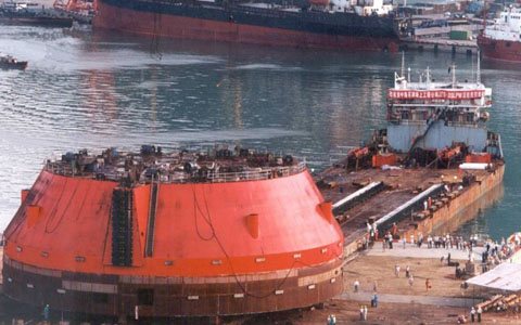 锦州9-3西海底沉箱建造项目