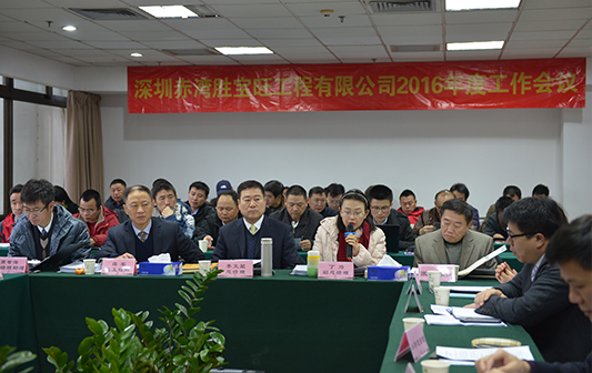 2016年度工作会议成功召开