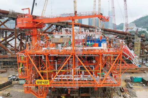 CONGO LNG Nenè WHP4 RP-RISER 平台上部组块陆地建造圆满收官